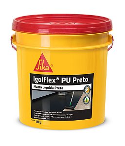 IGOLFLEX PU PRETO 18KG SIKA