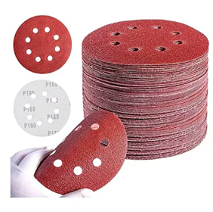 Disco De Lixa Velcro 125Mm Grao180 2878 Fertak