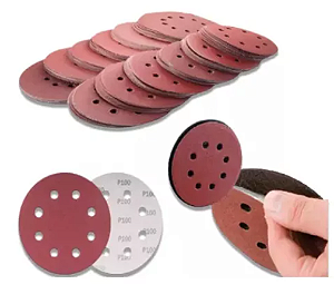 Disco De Lixa Velcro 125Mm Grao240 2879 Fertak