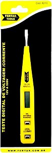 Chave Teste Digital Volt/Corrente 12V/250V 8210 Fertak