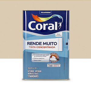 TINTA RENDE MUITO ACR FO BRANCO GELO 16L CORAL