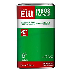 TINTA PISO VERDE 18L ELIT