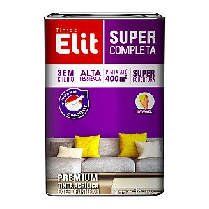 TINTA SUPER COMPLETA BRANCO GELO 18L ELIT