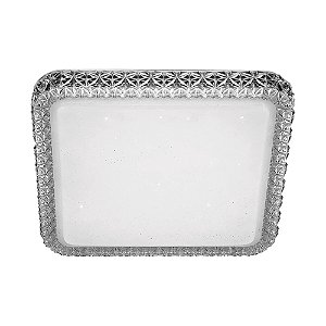 Plafon Shine Led Quad Liso 18W 3000K 28Cm 87110000  Blumenau