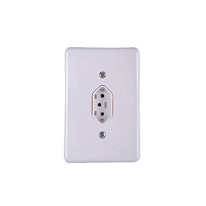 Tomada 2P+T 10A 250V Stylus 20140 Ilumi