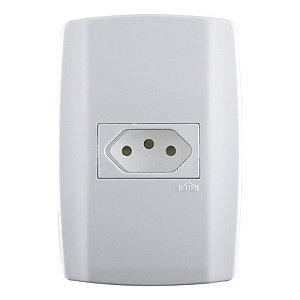 Tomada Tripla 2P+T 10A 250V Mb Vivaz 78123 Ilumi