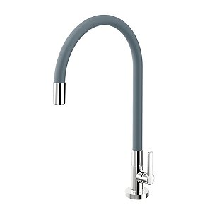 TORNEIRA COZINHA DE MESA GALIFLEX CINZA 966963 DOCOL