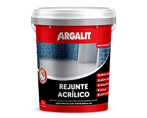 Rejunte Acrilico Preto Grafite 1Kg Argalit