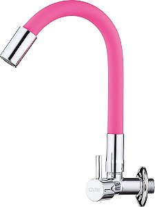 Torneira Gourmet Par Flex Rosa 4054 Civitt