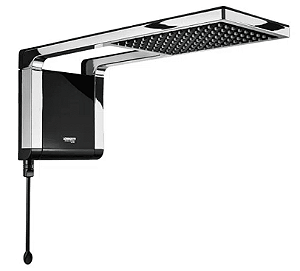 Chuveiro Acqua Storm 220V 7800W Preto Cromado Lorenzetti