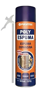 ESPUMA POLY EXPANSIVA 320G/500ML QA005 PULVITEC