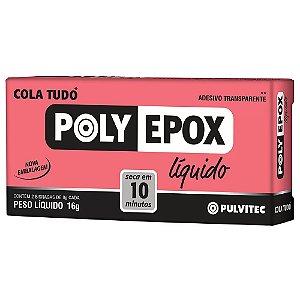 ADESIVO POLYEPOX LIQUIDO 16G EA015 PULVITEC