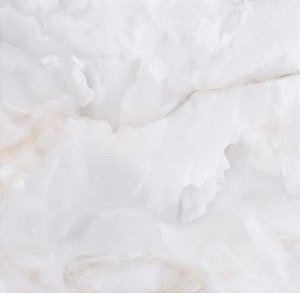 Porcelanato 90X90 Retificado Onix Bianco Lux Pol Lc CX2,40