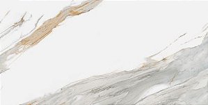 Porcelanato 60X120 A Retificado Calacata Oro Lux Pol CX2,20