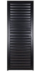 Porta Palheta Direita 210X70 Preta Esquadrisol