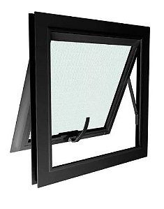 Bascula Maxin Ar 1S 60X60 Preta Esquadrisol