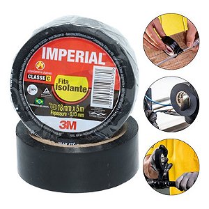 Fita Isol 5Mx18Mm Imperial 3M