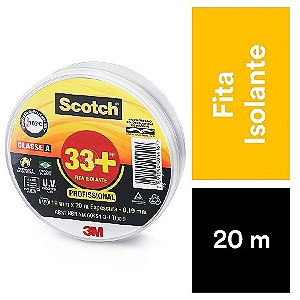 Fita Isol 20Mx19Mm 33+ Scotch 3M