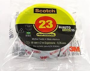 Fita Isolante de Autofusão Scotch 23 3M 5m x 19mm
