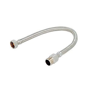 Engate Flex 60CM Malha Inox Alpha Hidrometais