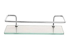 Porta Shampoo Reto 30X10 C/ Haste Alpha Hidrometais