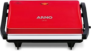 Compact Grill Uno 760W 127V Vermelho/Preto Guno