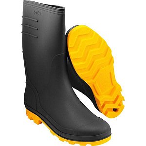 Bota PVC Preta Impermeavel 44/45