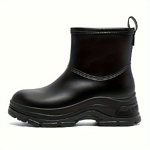 Bota PVC Preta Impermeavel 39