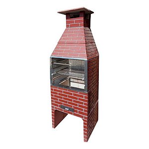 Churrasqueira Predial 210X65X50Cm Natural Degrill