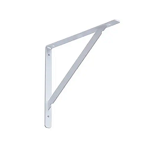 Cantoneira Mao Francesa 30Cm Preta 12Pc Dois M