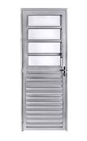 Porta Basculante Esq 210X70 Branca Esquadrisol