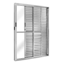 Porta Balcao 3F 210X150 Branca Esquadrisol