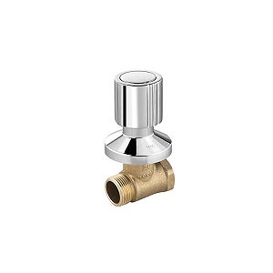 Registro Pvc 20Mm S/ Canopla Marrom 1987-1 12Pc Herc