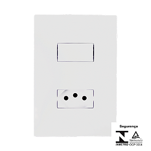 Interruptor Paralelo 10A Tomada 10A 250V I9 94280 Ilumi