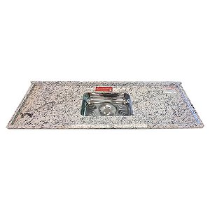 Pia Granito 140X55 Branco Dallas 781 A Soares