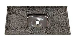 Pia Granito 160X55 Cinza Corumba 447 A Soares