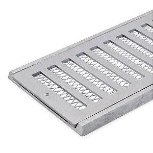 Ralo Linear 15X100 Pedestre Escovado Cjp15100E Lgmais