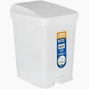Lixeirac/ Pedal 9L Quadr Branca 020703003 Metasul