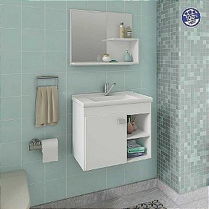 Armario C/ Esp Lotus 55Cm Branco 9942.2 Mgm