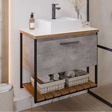 Armario Vitta 61,3X67,9X45,1Cm Cimento 19187.40 Mgm