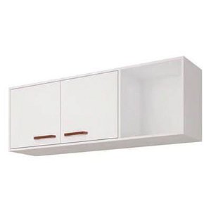 Armario Aereo Slim 1,14M Branco 23540.2 Mgm