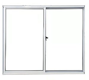 Janela 2F 100X120 Pop Natural Mugitec