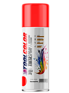 Tinta Spray 400Ml Vermelho Toolcolor