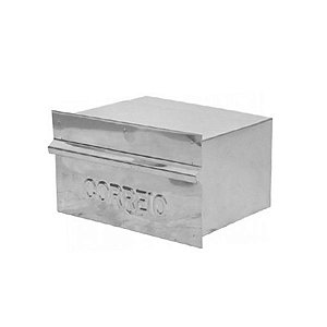 Caixa De Correio Popular Inox Grade 20Cm Orion