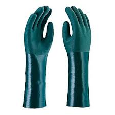 Luva Pvc Forrada Palma Aspera 35Cm Ca34570 Vd 700.30033 Pla