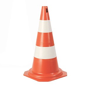 Cone Rigido Laranja 50CM Plt 700.01283 Plastcor