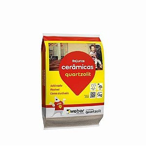 Rejunte Ceramica Bege 5Kg Quartzolit