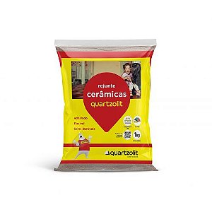 Rejunte Ceramica Marrom Canela 5Kg Quartzolit