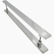Puxador Itaoca 40X10Mm 40Cm Polido 00426 Tozzatto