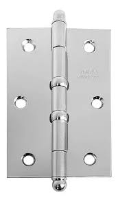 DOBRADICA 3X2 1/2 S/ANEL LEVE CROMADA 621704 UNIAO MUNDIAL